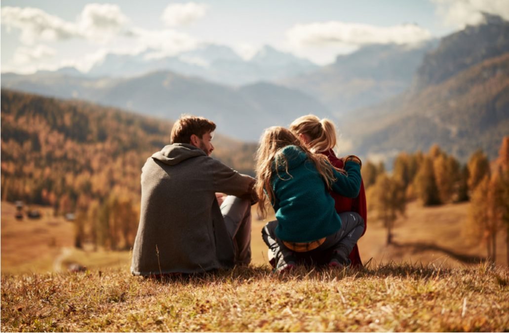 con la famiglia a settembre e ottobre